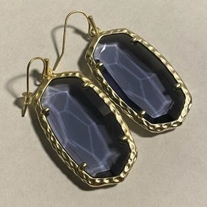 Faceted Gold Danielle Earrings KS